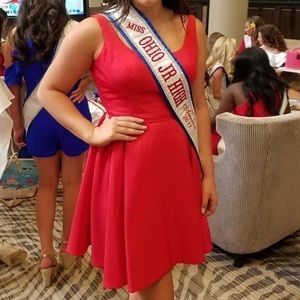 Sherri Hill Satin Mini Dress